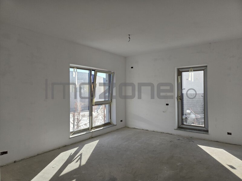 Otopeni, zona Ferme, vila 4 camere, 2 parcari, finisata la alb, comision 0%,