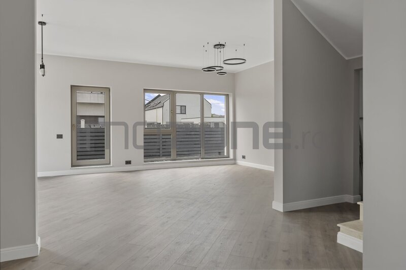 Otopeni, vila P+1, 4 camere, 3 dormitoare, 3 bai,  toate utilitatile racordate